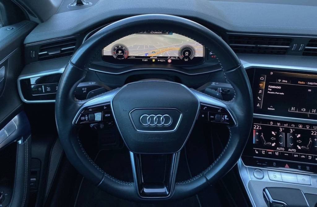 <span style="color:#004a89"> Limuzína!</span> 2019 Audi  A6 50TDI mHEV Quattro S-LINE  210 Kw/286k S&S  EAT8    <span style="color:#004a89">MATRIX HD LED, 360°3D KAMERA, VZDUCH,BANG&OLUFSEN…</span>   Možný odpočet DPH