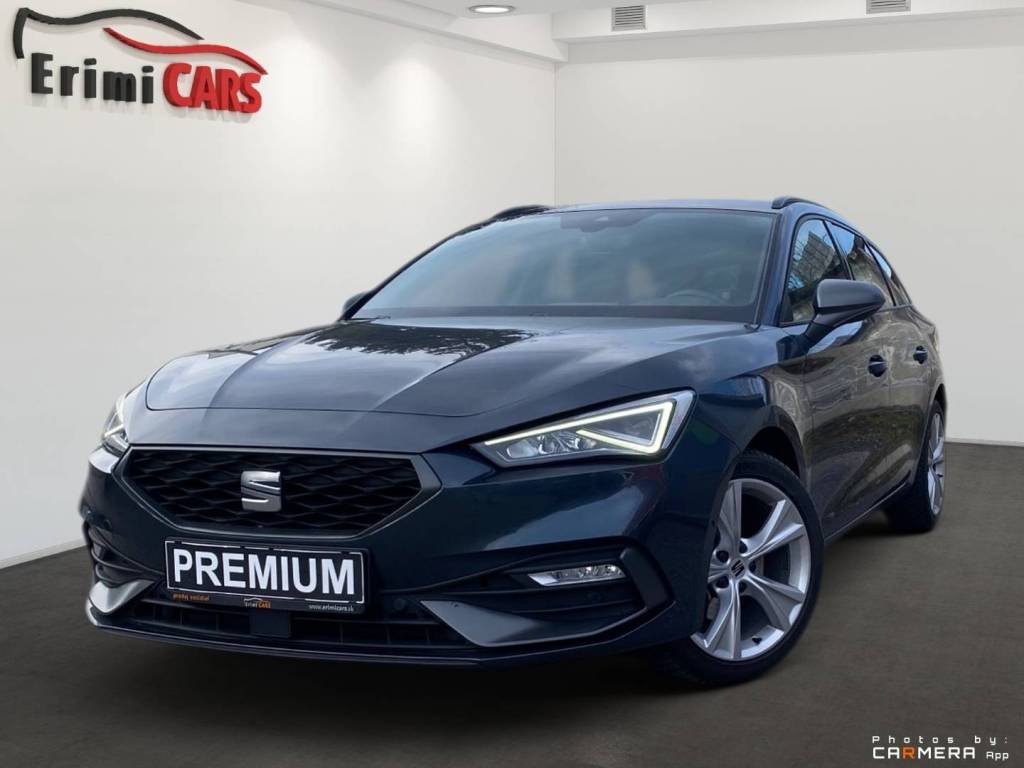 <span style="color:#004a89"> Mild-hybrid!</span> 2022 Seat Leon ST 1.5 eTSI FR  DSG  110Kw/150k  <span style="color:#004a89"> FULL LED  svetlomety,  Virtual, Kamera…</span>