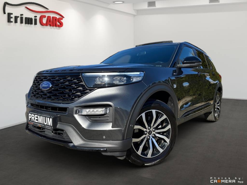 Novinka!<span style="color:#004a89"> 7-MIEST</span>  2020  Ford Explorer 3.0 V6 EcoBoost PHEV ST-LINE AWD 336Kw/457k  <span style="color:#004a89"> FULL LED Adaptívne svetlomety, 360°Kamera, Panorama…</span>