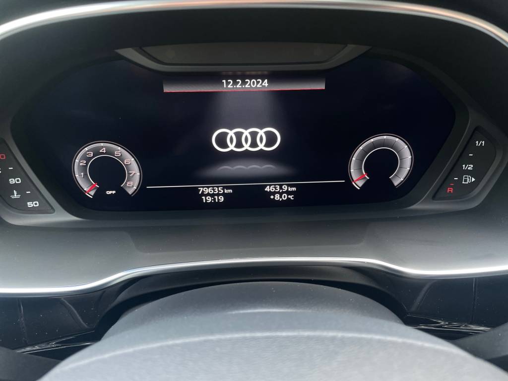 <span style="color:#004a89"> Len 79t km !  </span> 2019 Audi Q3  35  TFSI S  Tronic  110Kw/150k  <span style="color:#004a89">  LED Adaptívne svetlomety,  Virtual, Kamera…</span>
