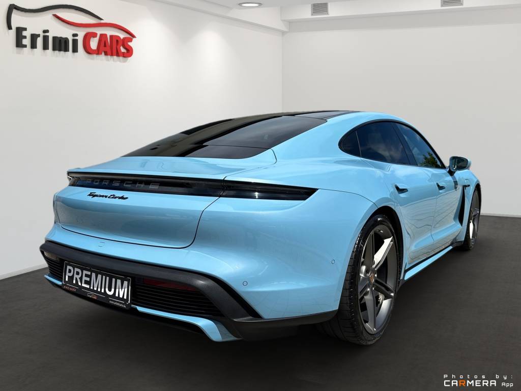 Porsche Taycan TURBO 500kW, 93.4kWh <span style="color:#004a89"> MATRIX LED, RADAR, PANORAMA, BOSE, 360°KAMERA, PSCB BRZDY R21…  </span>