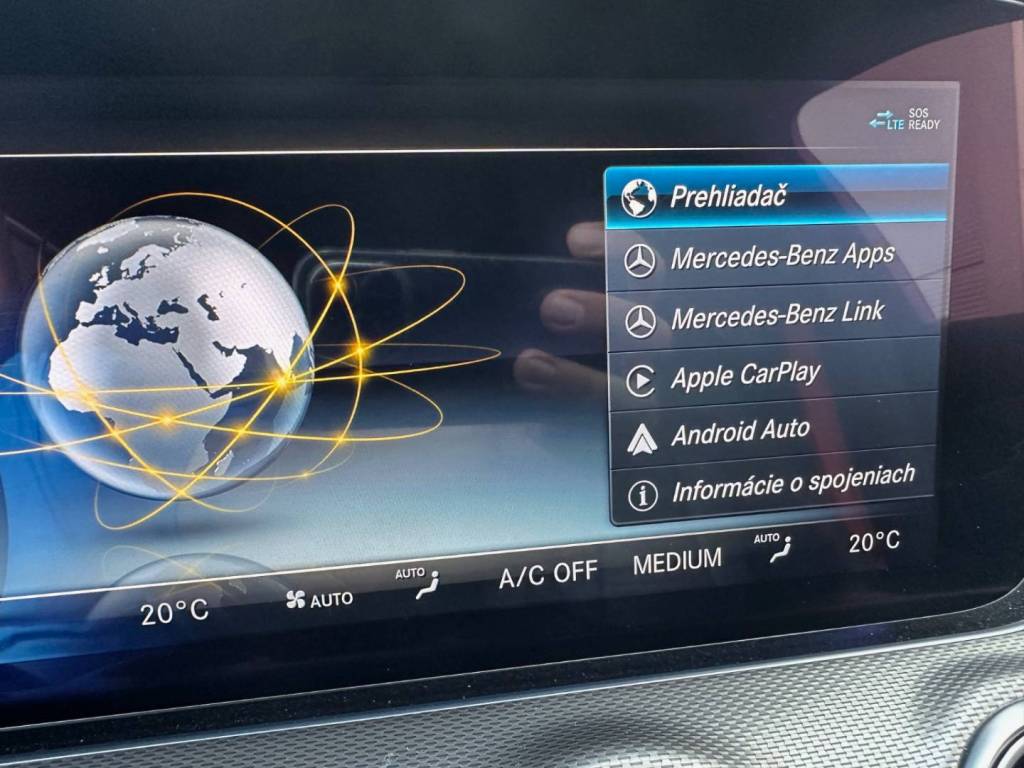 Mercedes-Benz E trieda Kombi Mercedes AMG E43 4MATIC MULTIBEAM HEAD-UP 360°KAMERA RADAR STREŠNÉ OKNO