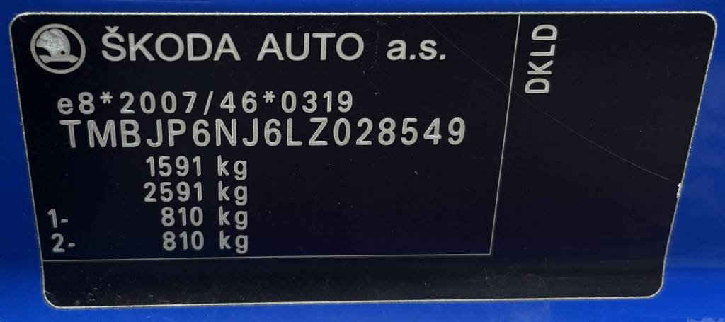 Škoda Fabia III 3 Combi 1.0 TSI KAMERA NAVI KEYLESS STYLE