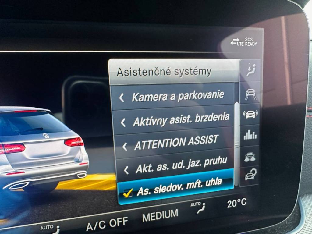 Mercedes-Benz E trieda Kombi Mercedes AMG E43 4MATIC MULTIBEAM HEAD-UP 360°KAMERA RADAR STREŠNÉ OKNO