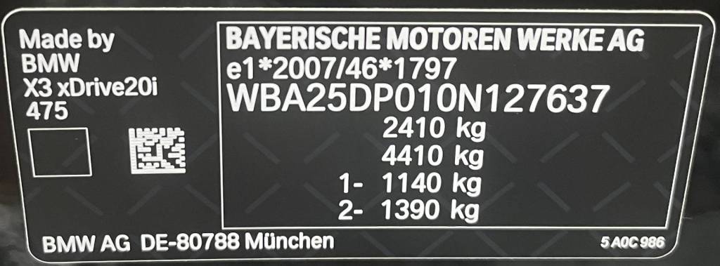 BMW xDrive20i mHEV ADAPTIV.FULL LED PANORAMA 360°3D KAMERA VIRTUAL /VOZIDLO V ZÁRUKE