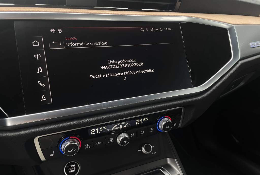 Audi Q3 Sportback 40TFSI Quattro S-LINE MATRIX LED PANORAMA RADAR /VOZIDLO V ZÁRUKE/