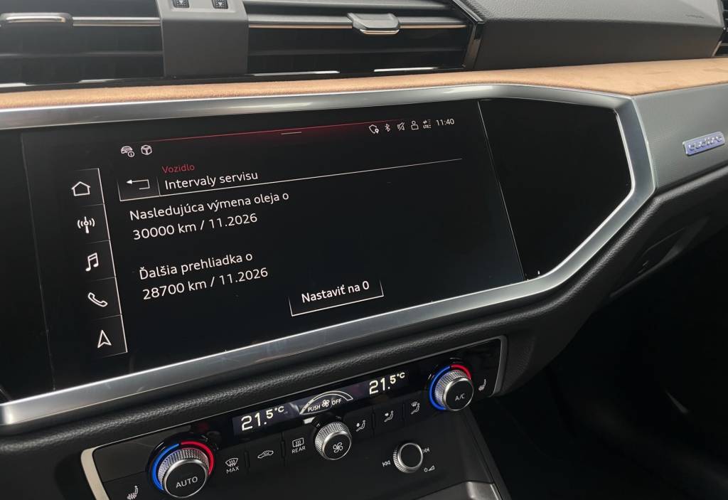 Audi Q3 Sportback 40TFSI Quattro S-LINE MATRIX LED PANORAMA RADAR /VOZIDLO V ZÁRUKE/