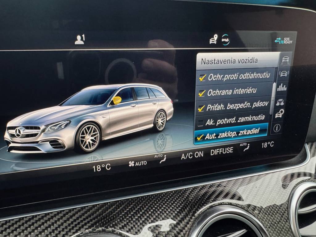 Mercedes-Benz E trieda Kombi AMG E63S 4MATIC+ 612 KONÍ KARBON/KERAMIKA BRZDY DESIGNO KARBON PACKET