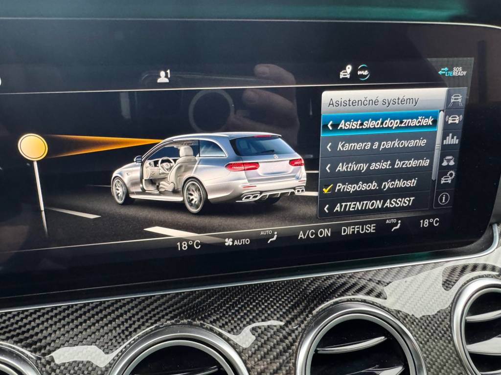 Mercedes-Benz E trieda Kombi AMG E63S 4MATIC+ 612 KONÍ KARBON/KERAMIKA BRZDY DESIGNO KARBON PACKET