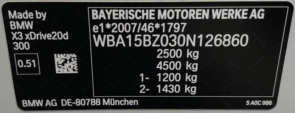 BMW X3 xDrive20d mHEV ///M-PACKET HEAD-UP HARMAN/KARDON MATRIX LED VIRTUAL KAMERA