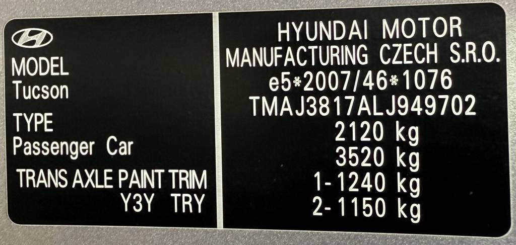 Hyundai Tucson 1.6 CRDi Family