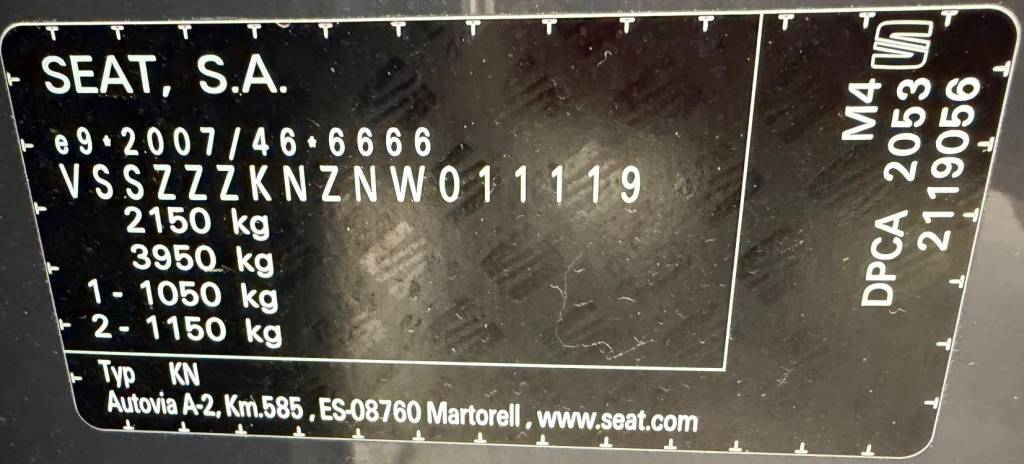 Seat Tarraco 1.5 TSI 150PS FR VIRTUAL KAMERA MATRIX LED RADAR R19
