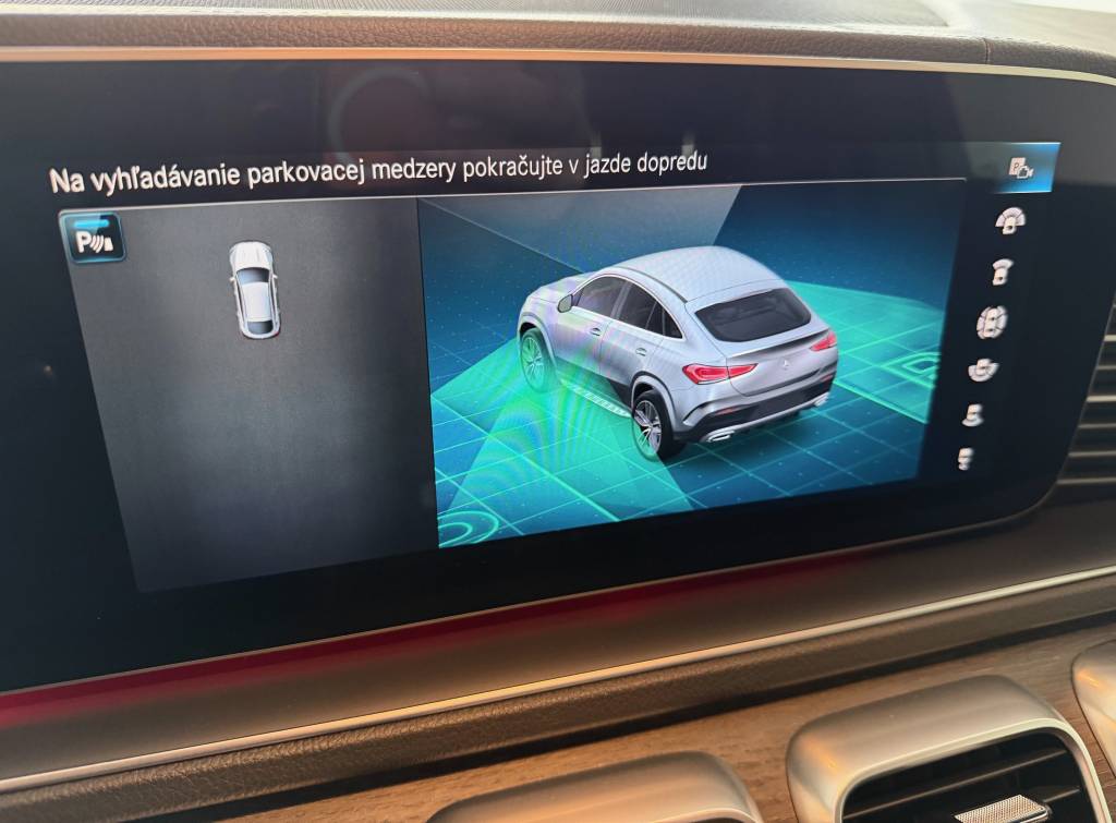 Mercedes-Benz GLE Kupé 350e 4Matic AMG-LINE VZDUCH WEBASTO HEAD-UP 360°KAMERA BURMESTER MULTIBEAM