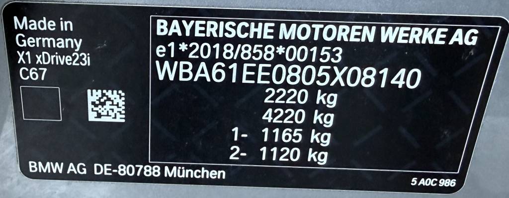 BMW X1 xDrive 23i mHEV///M-SPORT HEAD-UP 360°3D KAMERA MATRIX LED RADAR A/T, 160kW