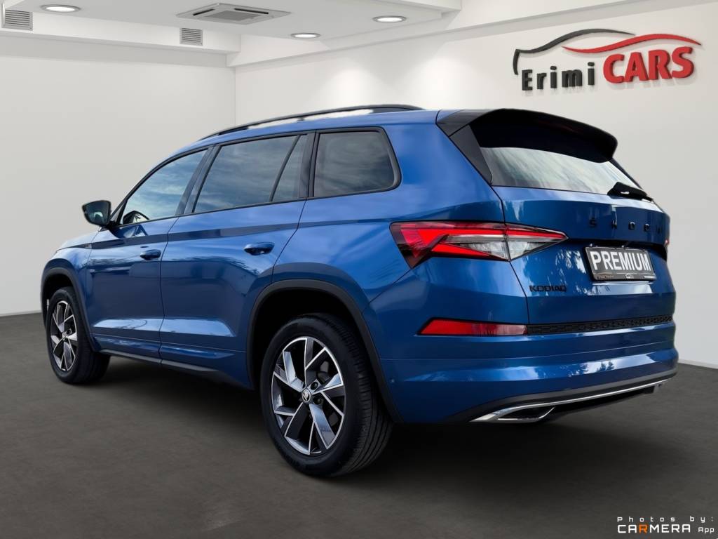 Škoda Kodiaq 2.0 TSI 4X4 SPORTLINE CRYSTAL MATRIX KAMERA RADAR VIRTUAL ALCANTARA DSG