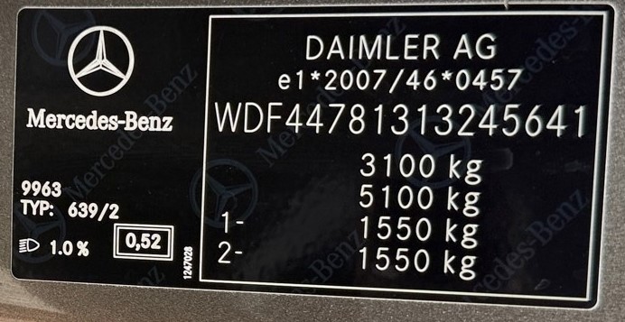 Mercedes-Benz V trieda V220 d lang 4MATIC