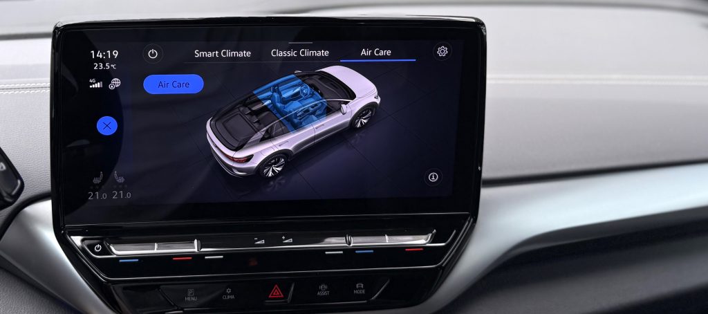 Volkswagen ID.4 PRO Performance IQ.LIGHT HEAD-UP MASÁŽ AVILOO BATTERY CERTIFICATE 77kWh, 150kW