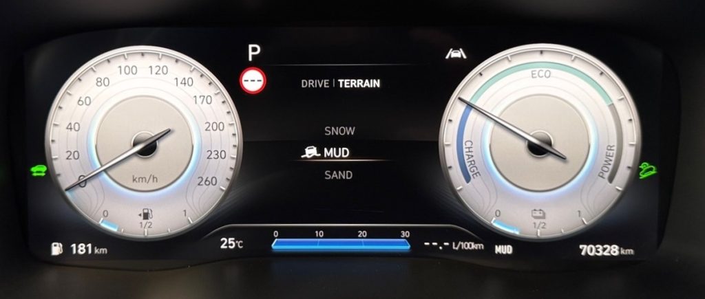 Hyundai Santa Fe 1.6 T-GDi HEV PREMIUM 4X4 HEAD-UP 360°KAMERA KRELL AUDIO CAMEL TAN INTERIOR, A/T