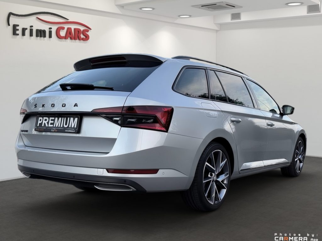 Škoda Superb Combi 2.0 TDI SPORTLINE CRYSTAL MATRIX 360°KAMERA RADAR VIRTUAL ALCANTARA DSG