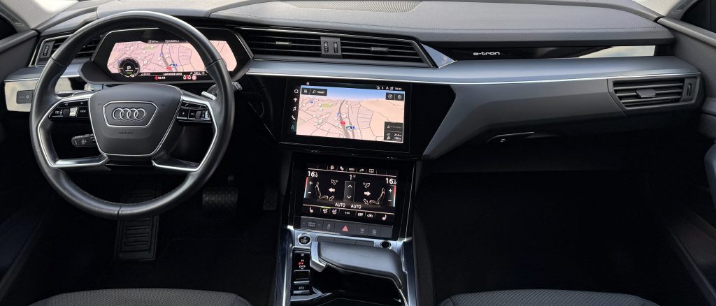 Audi E-tron 50 Quattro AVILOO BATTERY CERTIFICATE TEPELNÉ ČERPADLO VZDUCHOVÝ PODVOZOK