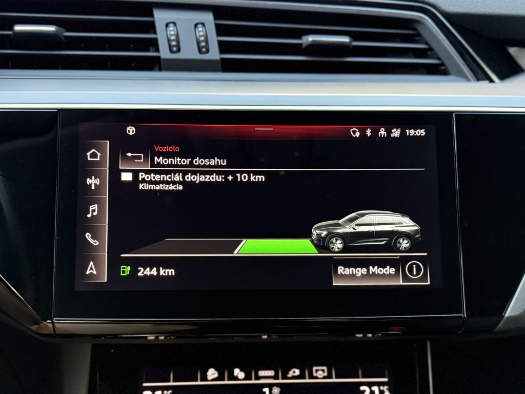 Audi E-tron 50 Quattro AVILOO BATTERY CERTIFICATE TEPELNÉ ČERPADLO VZDUCHOVÝ PODVOZOK