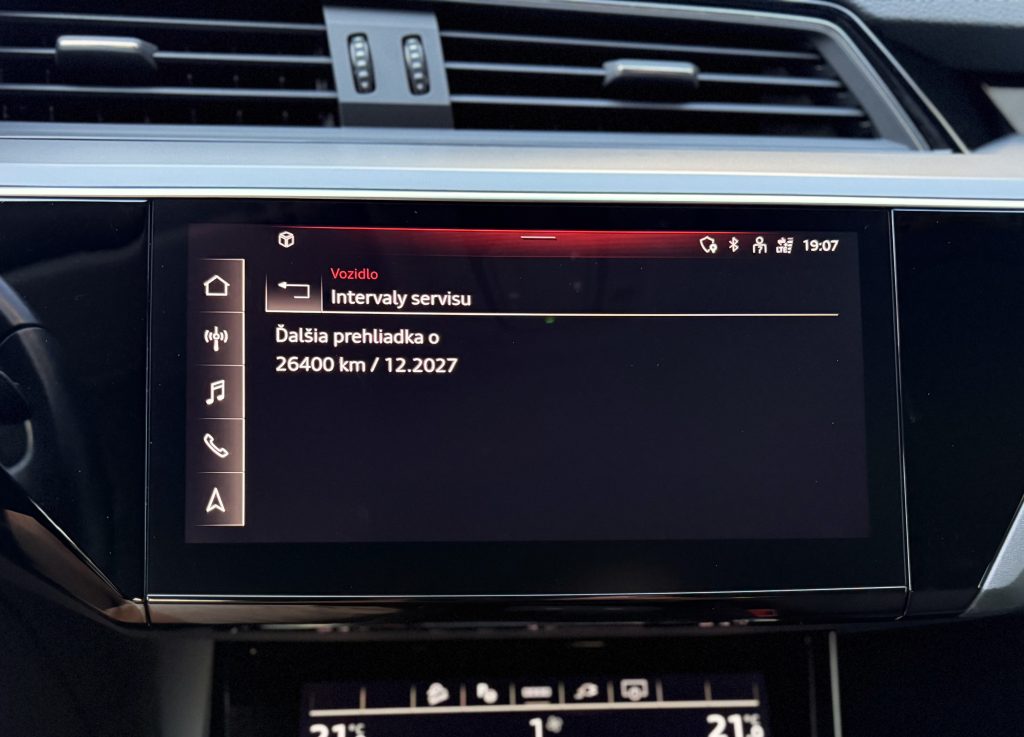 Audi E-tron 50 Quattro AVILOO BATTERY CERTIFICATE TEPELNÉ ČERPADLO VZDUCHOVÝ PODVOZOK