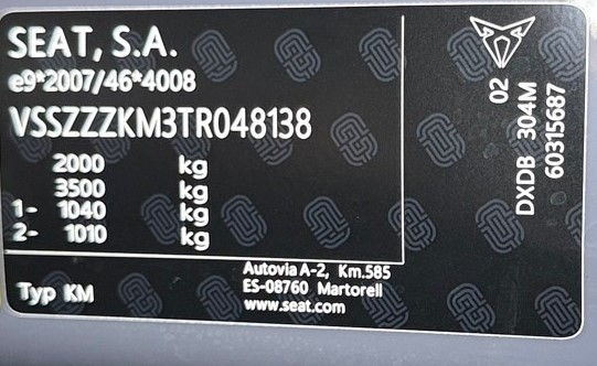 Cupra Formentor 1.5 ETSI mHEV DSG /VOZIDLO V PLNEJ ZÁRUKE/