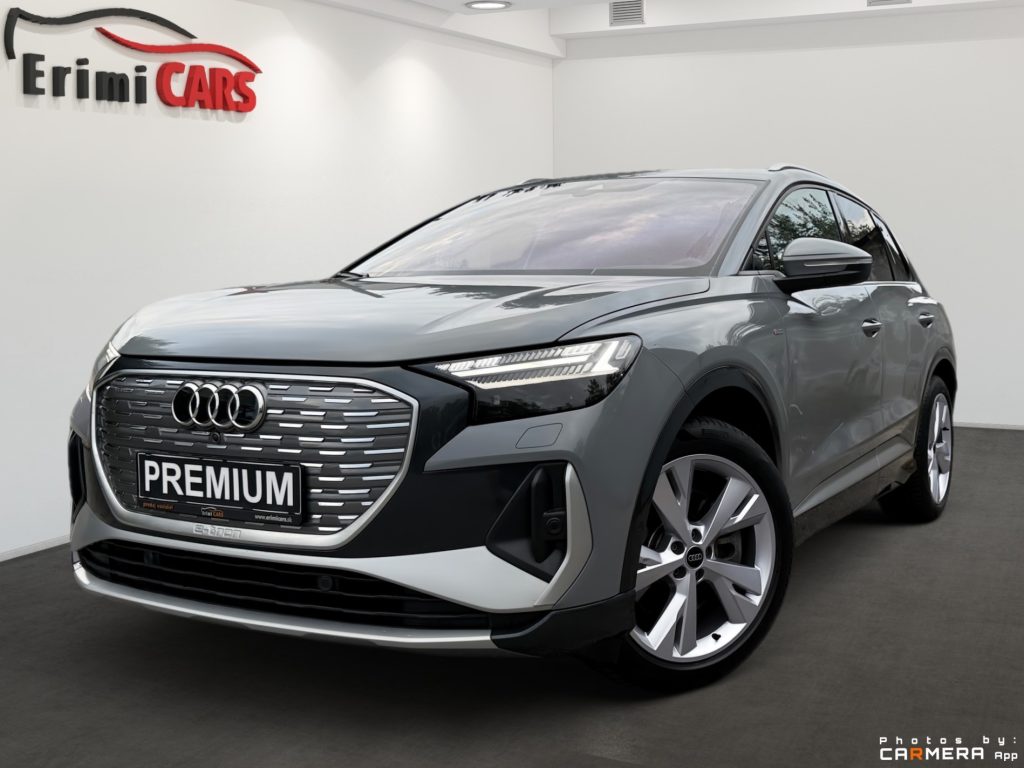 Audi Q4 e-tron 50 quattro 3xS-LINE MATRIX HD HEAD-UP KAMERA AVILOO BATTERY CERTIFICATE 82kWh