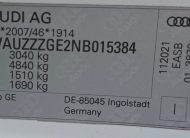 Audi E-tron 50 Quattro AVILOO BATTERY CERTIFICATE TEPELNÉ ČERPADLO VZDUCHOVÝ PODVOZOK