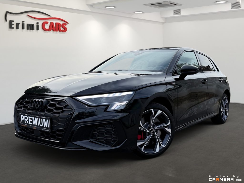 Audi A3 Sportback 45TFSIe PHEV 3xS-LINE MATRIX LED BANG&OLUFSEN RADAR KAMERA, S tronic